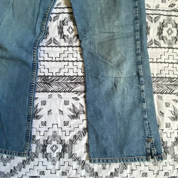 Vintage Jeans Lucky Brand Relay Crop Blue Denim size 2 26 - Picture 6 of 9